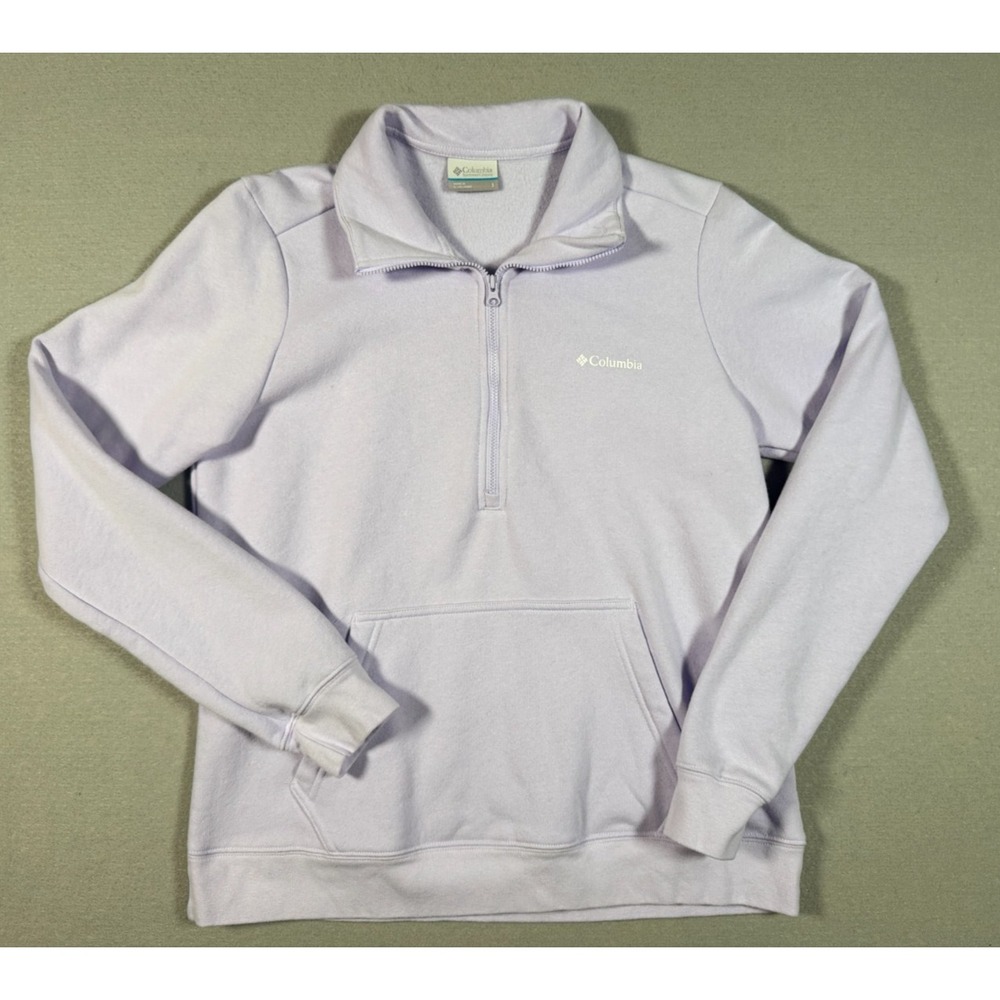 Columbia Sportswear Women's Glacial IV Lavender Pearl 1/2 Zip Fleece - Size S